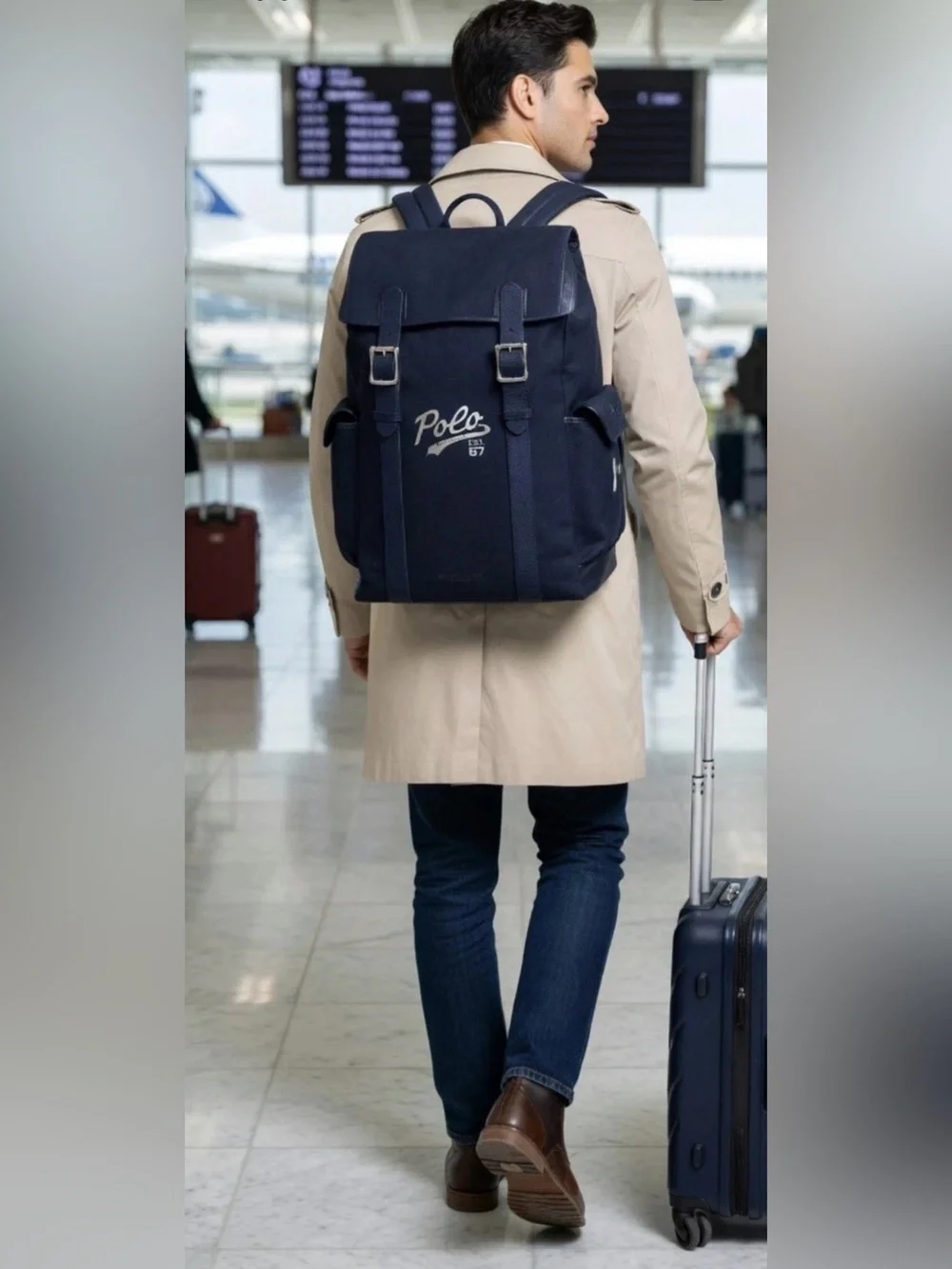 Polo Ralph Lauren Navy Blue Limited Edition Backpack